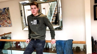 Free gay sex with Young Straight & Horny Motorsport Racer Jack Stewart gets Manhandled & Shoots his Load!