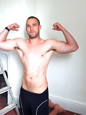 Hot gay album pics Straight English Muscular Builder