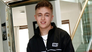 Gay Straight porn video Young & Handsome Harrison Wanks his Uncut Cock & Shoots his Load Everywhere!
