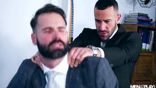 Check new gay sex scene with Servicing The Boss