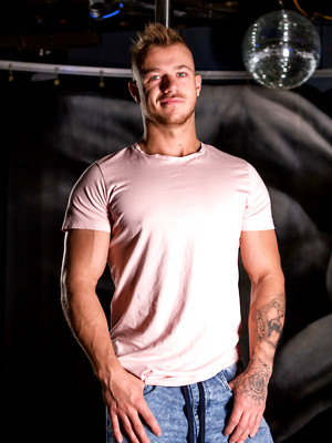 Hot gay album pics Young handsome Bryan sheds his clothes and reveals a big hard dick