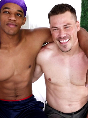 Free gay porn pics with Drew Andrews Preps For King Coleman's BBC