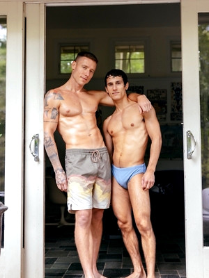 Gay sex pics with Justin Matthews & CockyBoy Seth Cain