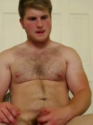 Gay sex pics with Hairy Bear Cub Teen Jerks It