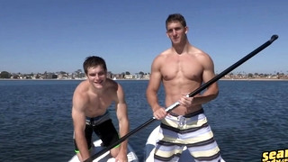 Free gay porn video Oliver & Joey: Bareback