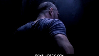 Check new gay sex scene with My Dad's a Pervert Chapter 1: Sex Store Backroom Gloryhole