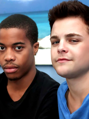 Gay boys pics - Boyfriends Markell Jacobs & Dustin Fitch Fuck