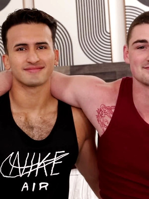 Free gay porn pics with Buff Jordan Joseph Gears Up For A Red Hot FUCK With Juan Lucas