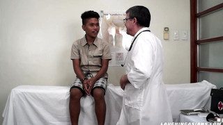 Check new gay sex scene with Russels Feet Exam