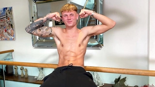 Gay porn video Young Straight Teen Wanks his Uncut Cock & Squirts a Huge Load of Cum!