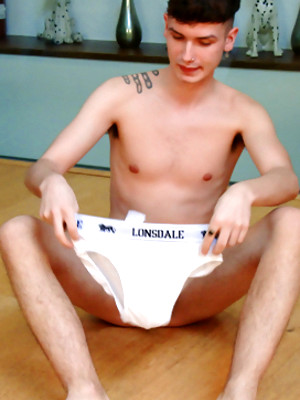 Hot twinks porn pics - Young Straight Lad Charlie Wanks his Big Uncut Cock & Shoots Jizz Everywhere!