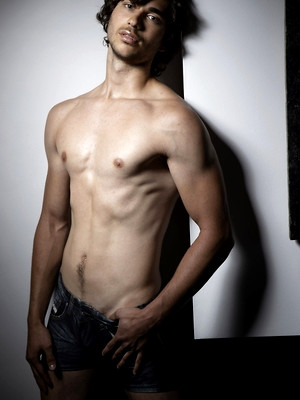 Gay sex pics with New Hunk with blue eyes