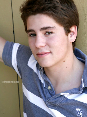 Gay boys pics - Cute twink Austin posing