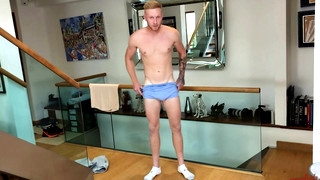 Gay porn video Straight Young Stud Ethan gets his 1st Manhandling