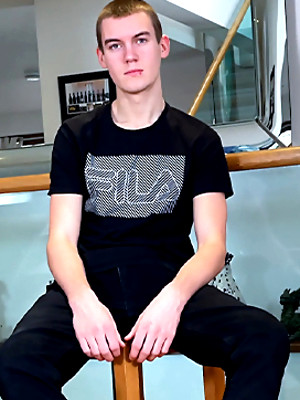 Hot twinks porn pics - Young Handsome Pup gets Wanked by Another Man & his Uncut Cock is Rock Solid & Squirts Loads!