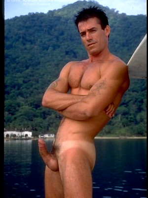 Gay sex pics with Braulio Duarte vintage solo  - Set 1
