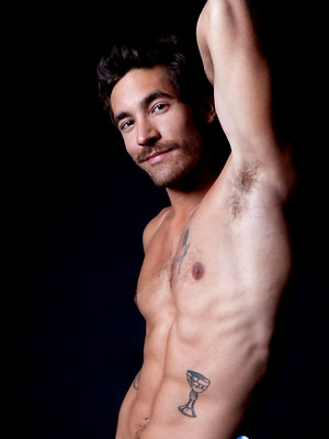 Free gay porn pics with Dale Cooper shows up at your doorstep showing off a stunning chiseled body, hard throbbing cock and beautiful hairy ass.
