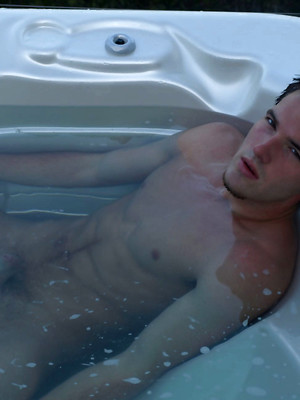 XXX gay photos of Trystan Bull jacking off his dick