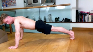 Check new gay sex scene with Straight Young Boxer Shows off his Ripped Body & Wanks his Huge Uncut Cock!