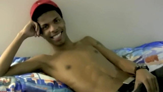 Gay Skinny porn video Vance Monroe, one of the first Rockafellaz Shows off that Big Ass Dick