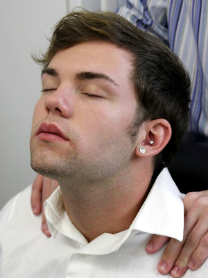 Gay pics of Kelan Helps Preston Relax