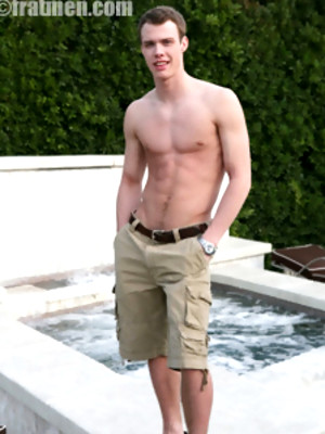 Hot twinks porn pics - Hot frat jock Tanner posing