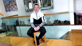 Free gay sex with Young Straight Muscular Lad Wanks his Uncut Cock & Fires a Massive Load Over his Shoulder!