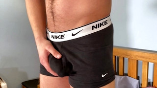 Gay porn video Young Horny Straight Lad Wanks his Huge Uncut Cock & Fires a Massive Load of Cum Everywhere!