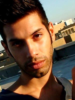 Free gay porn pics with Rocker Rocks His Cock