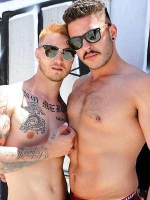 Gay pics of Zak Bray and Sarpa Van Rider are kicking off summer in Australia