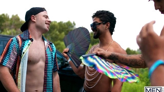 Check new gay sex scene with FESTIVAL FUCKERS