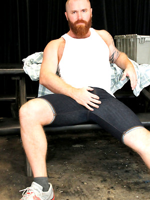 Gay sex pics with Zack Acland solo