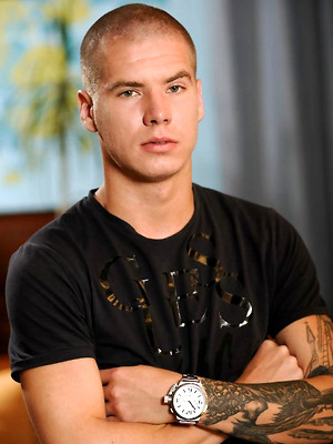 Gay pics of Tomas Silhan posing naked